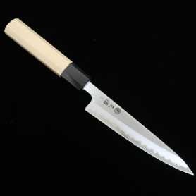 Japanese petty knife MIURA Stainclad carbon white 1 Size:13,5cm