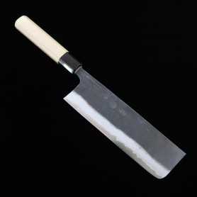 Japanese nakiri knife - SHINDO KYOUHEI - Carbon blue 2 steel Size:16,5cm