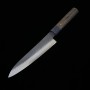 Japanese utility Knife - SHIZU HAMONO - Gen Series - VG-10 Black Damascus - Size: 16cm