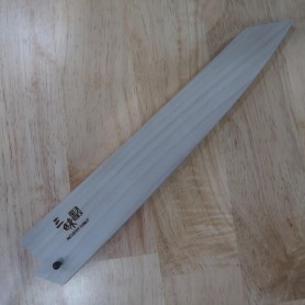 Wood Sheath (saya) for sujihiki Knife - ZANMAI beyond only - Sizes:24/27cm