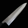 Japanese chef knife gyuto- HATSUKOKORO - Thick Nashiji - Carbon white 2 - Size:21cm