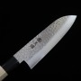 Japanese santoku knife MIURA Stainless AUS8 damascus Size:16,5cm