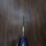 Japanese santoku Knife - TAKESHI SAJI - Stainless VG-10 Damascus - Colored -blue acrylic- Size:18cm