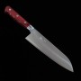 Japanese santoku knife MIURA Stainless powder high speed steel Size:17cm