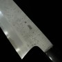 Japanese Nakiri Knife - SAKAI KIKUMORI - Kikuzuki Nashi Series - Shirogami 2 - Size:18cm