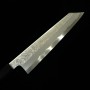 Japanese wakiritsuke Knife - KAGEKIYO - Stainclad Damascus- Carbon Blue Steel No.1 - Urushi Suzuchirashi handle - Size: 24cm