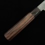 Japanese santoku knife - MIURA - Aogami Super - rosewood - Size: 16.5cm