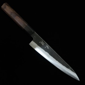 Japanese chef knife gyuto - MIURA - Aogami Super - rosewood - Size: 21cm