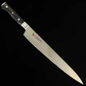 Japanese Slicer Sujihiki Knife - ZANMAI - Classic Pro Damascus Zebra Serie - Sizes: 24 / 27cm