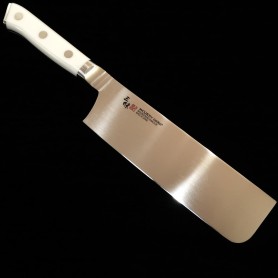 Japanese Nakiri Knife - ZANMAI - Classic Molybdenum Corian Serie - ...