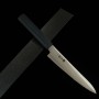 Japanese Petty Knife MIURA - ZDP - Indigo Lacquered Handle - Size:15m