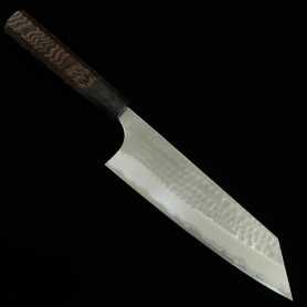 Japanese Bunka Knife - ANRYU - Aogami２- Migaki Tsuchime Series - Wenge handle - Size: 17cm