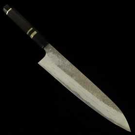 Japanese Chef Knife Gyuto- NIGARA - Stainless Silver3 - Damascus - ...