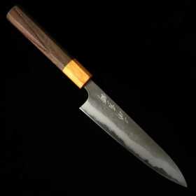 Japanese Petty Knife - MIURA - Carbon Blue Steel Nashiji Series - S...