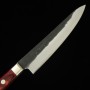 Japanese Petty Knife - MIURA - Super Blue steel - Black Finish - 13.5cm