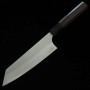 Japanese Bunka Knife - YOSHIMI KATO - VG10 - Damascus Nashiji - Walnut Handle - Size:17cm