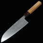 Japanese Santoku Knife - MIURA - Uzumaki Nickel Damascus AUS10 - size:21cm