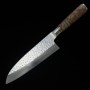 Japanese Santoku Knife － TAKESHI SAJI - SG2 Tuchime - Karin Handle - size:18cm