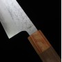 Japanese bunka knife - MIURA - VG10 - Tsuchime - walnut handle - Si...