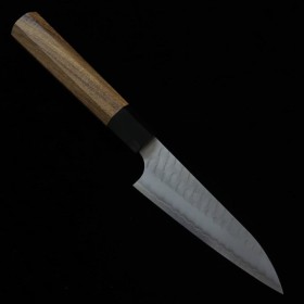 Japanese petty knife - NIGARA - SG2 - teak handle - Size: 12cm