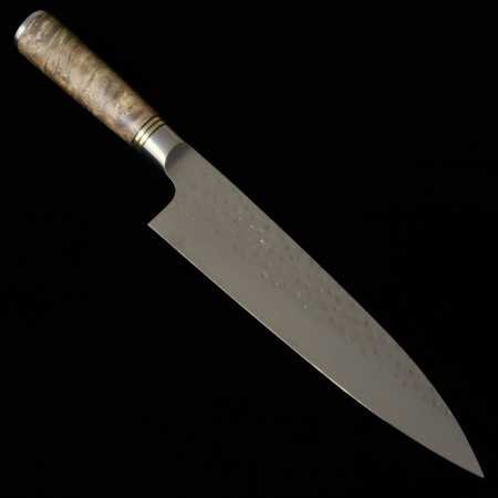 Japanese Gyuto Knife － TAKESHI SAJI - SG2 Tsuchime - Karin Handle - size:21/24cm