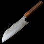 Japanese santoku knife MIURA Carbon Blue Steel Nashiji Series - Siz...