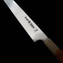 Japanese Yanagiba Knife - MIZUNO TANRENJO - Minamoto Akitada - Honyaki DX series - Carbon Blue Steel No.2 - Size:30cm