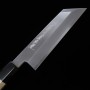 Japanese Mukimono Knife - YOSHIHIRO - Honkasumi series - White Steel No.2 - Magnolia Wood Handle- Size:18cm