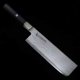 Japanese Nakiri Knife - ZANMAI - Hybrid Splash Serie - Size: 16,5cm