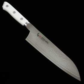 Japanese Santoku Knife - ZANMAI - Classic Damascus Corian Serie - S...