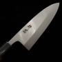 Japanese Deba Knife - SUISIN - Stainless Steel Honyaki Serie - Mirr...