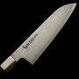Japanese Santoku Knife - ZANMAI - Hybrid Splash Serie - Size: 18cm