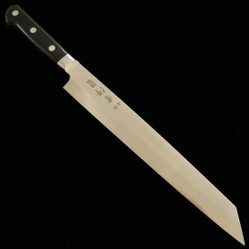 Japanese Kirituke Yanagiba Knife - SAKAI TAKAYUKI - Grand Chef series - Stainless steel - Black Seath - size: 26cm