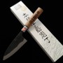 Japanese Deba Knife - IKENAMI HAMONO - White steel 1 - Stainless cl...