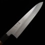Japanese Chef Knife Gyuto - HATSUKOKORO - Ginsan Stainless steel - Teak Handle - Size:24cm