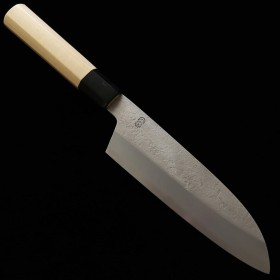 Japanese Santoku Knife - SAKAI KIKUMORI - Kikuzuki Nashi Series - S...