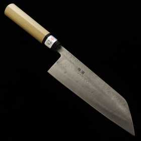Japanese santoku knife - TERUYASU FUJIWARA - Nashiji- Size: 17cm