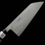 Japanese santoku knife - TERUYASU FUJIWARA - Nashiji- Size: 17cm