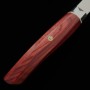Japanese Santoku Knife - ZANMAI - Revolution Serie - Decagonal Red ...