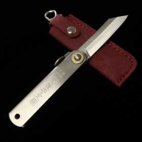 Japanese pocket knife HIGONOKAMI - Pocket Higonokami series - VG10 - RED - Size : 5cm