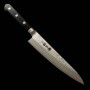 Japanese petty knife MIURA Stainless ginsan brown Size:13,5cm