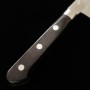 Japanese petty knife MIURA Stainless ginsan brown Size:13,5cm