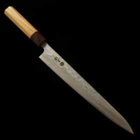 Japanese sujibiki slicer knife MIURA Stainless ginsan Size:24/27cm