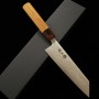 Japanese Bunka Knife - MIURA - Nashiji Damascus 440C - Zolkova Handle - size: 17cm