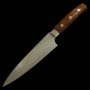 Japanese Petty Knife - TAKESHI SAJI - Stainless Damascus R2 Steel d...