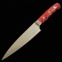 Japanese Petty Knife - TAKESHI SAJI - Stainless Damascus R2 Steel d...