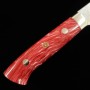 Japanese Petty Knife - TAKESHI SAJI - Stainless Damascus R2 Steel d...