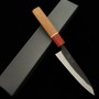 Japanese Petty knife - MIURA - Murasame - Blue steel No.2 - Kurouchi - Size : 13.5cm