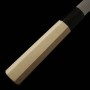 Japanese Chef knife Wagyuto - MIURA - White steel No.2 - Kasumi finish - Magnolia wood handle - Size : 27cm