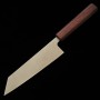 Japanese Bunka Knife - MIURA - Stainless Ginsan - Purple Oak wood handle - Size : 17cm